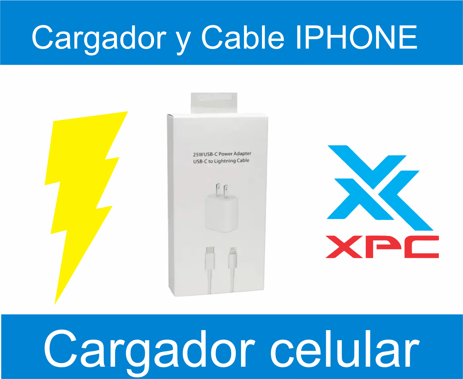 Cargadores para iphone